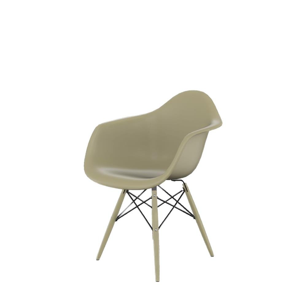 Cadeira Arm polipropileno Fendi Dsw Injetado Fendi