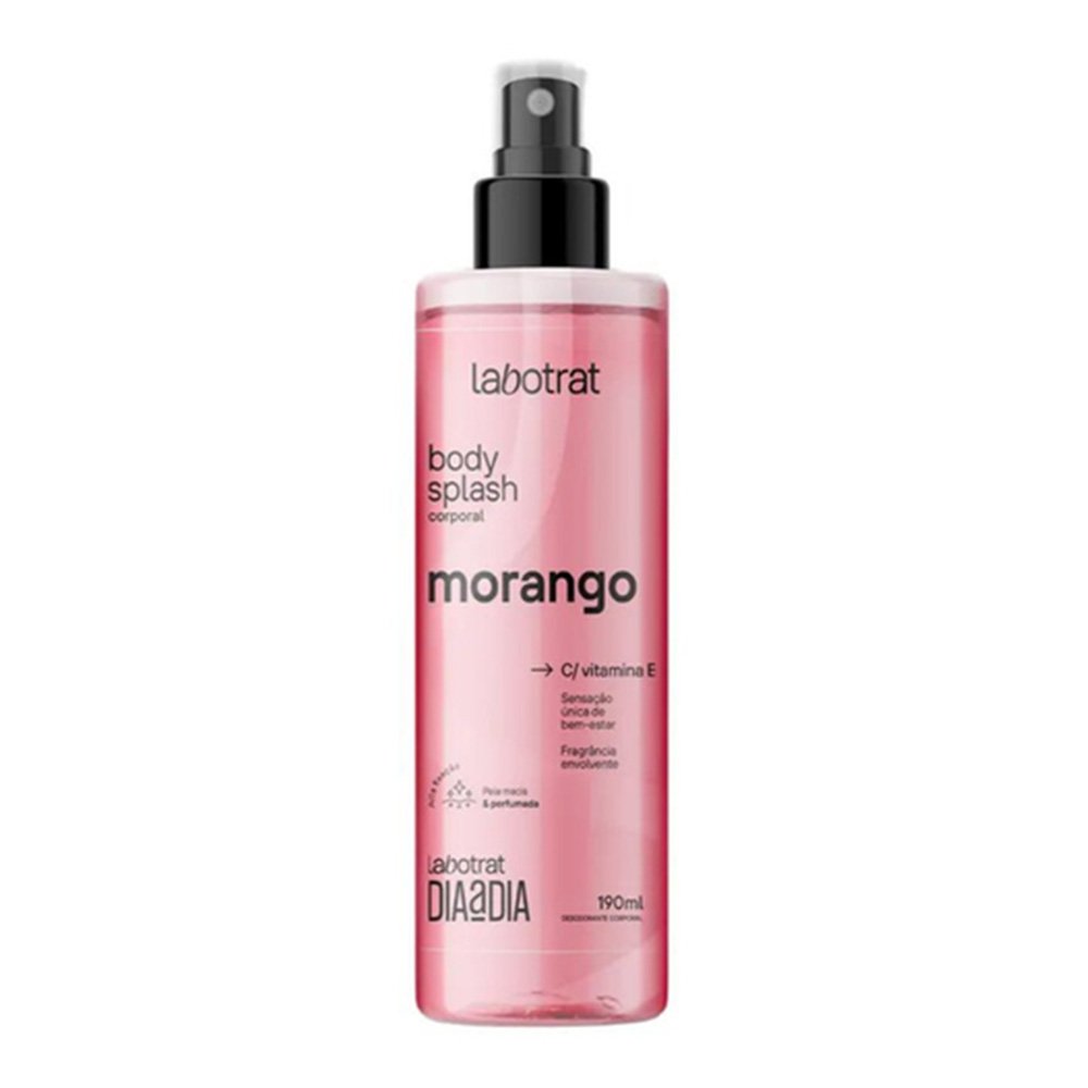 Body Splash Morango 190ml Labotrat