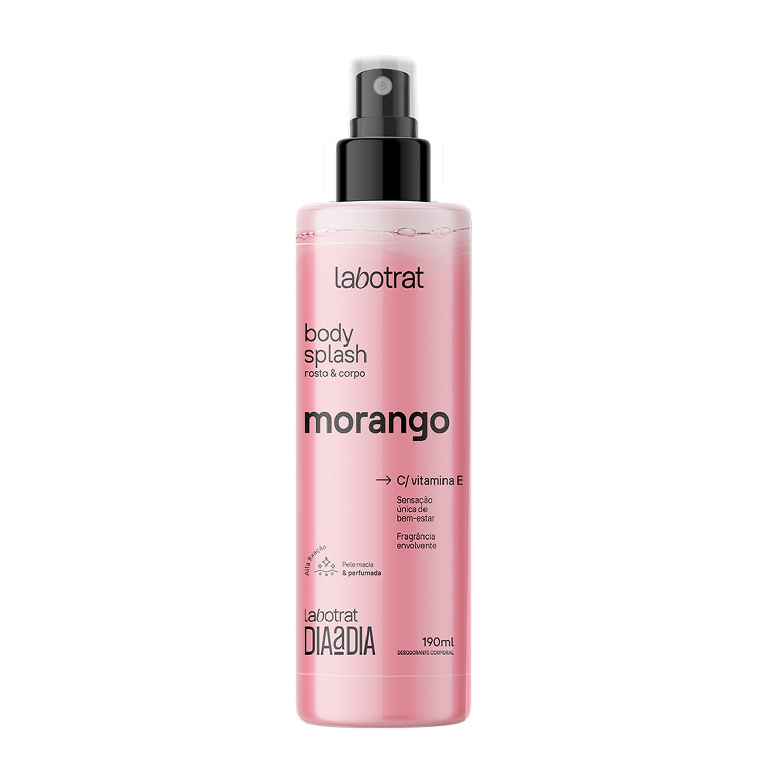 Body Splash Labotrat Morango Dia a Dia 190ML