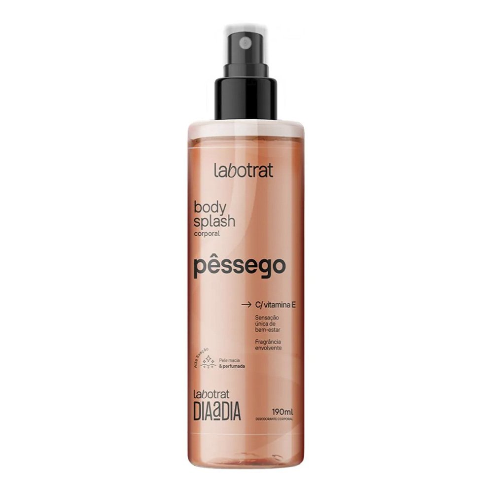 Body Splash Dia a Dia Pêssego Labotrat 190 ml