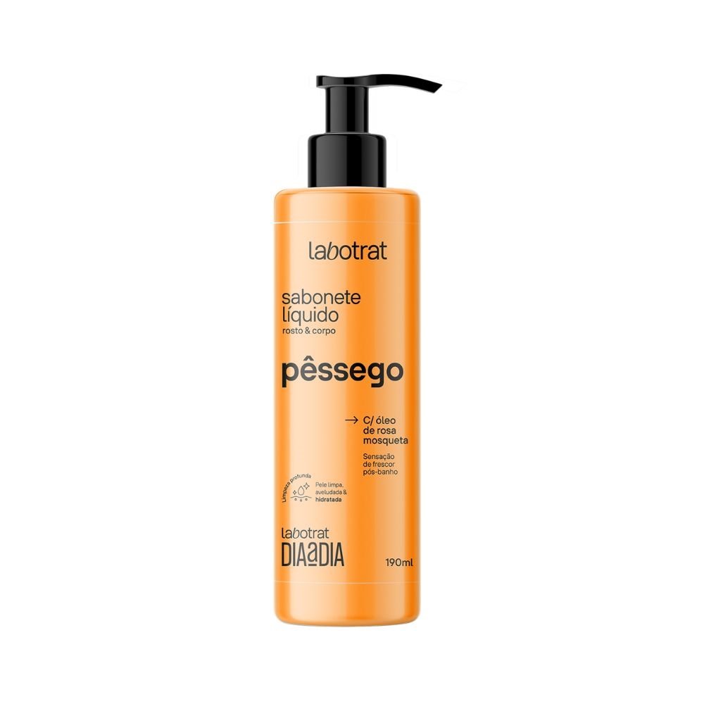Sabonete Líquido Labotrat Pêssego Dia a Dia 190ml