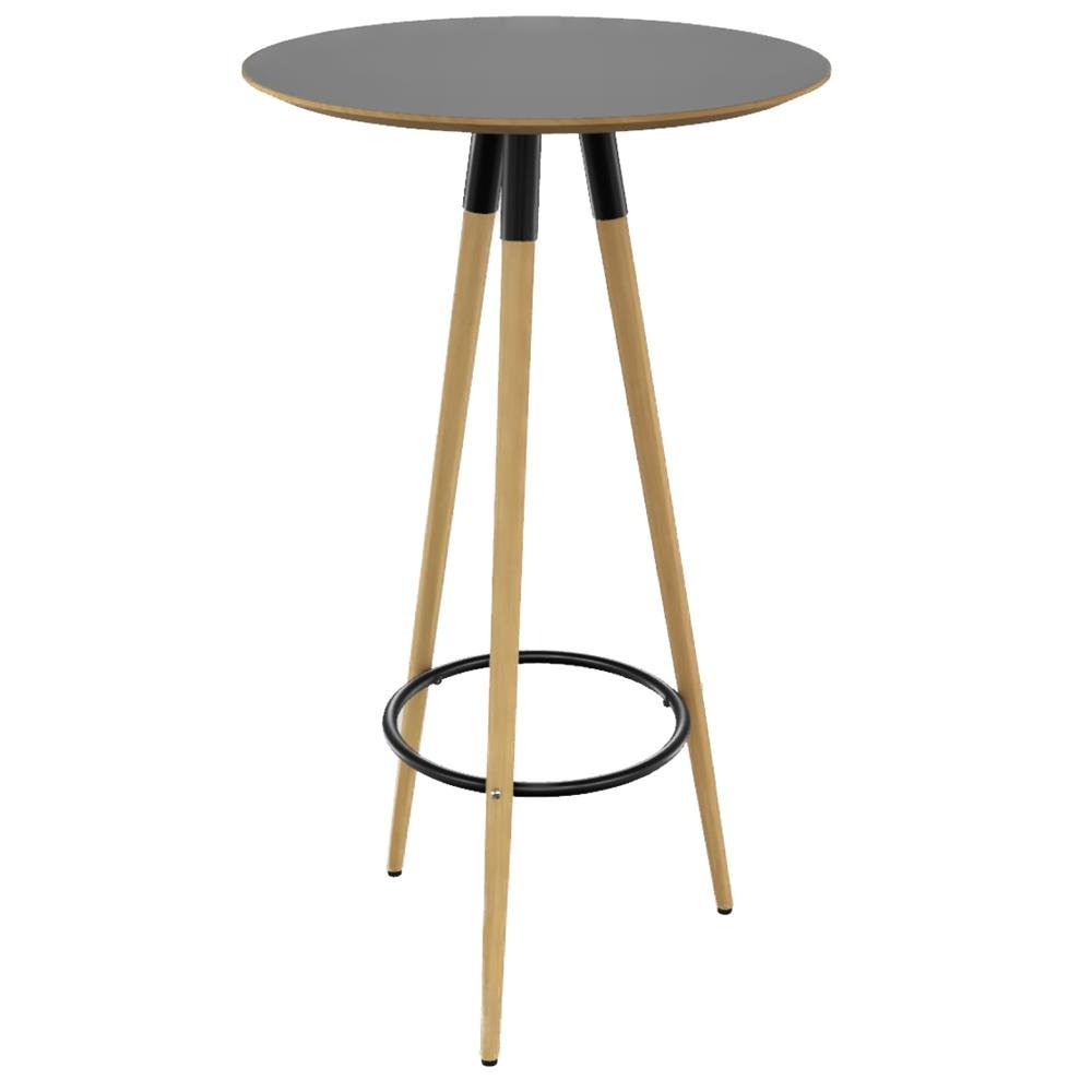 Mesa Bistro Rio Mdf Preta 60 centimetros