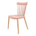 Cadeira Windsor polipropileno Rosa