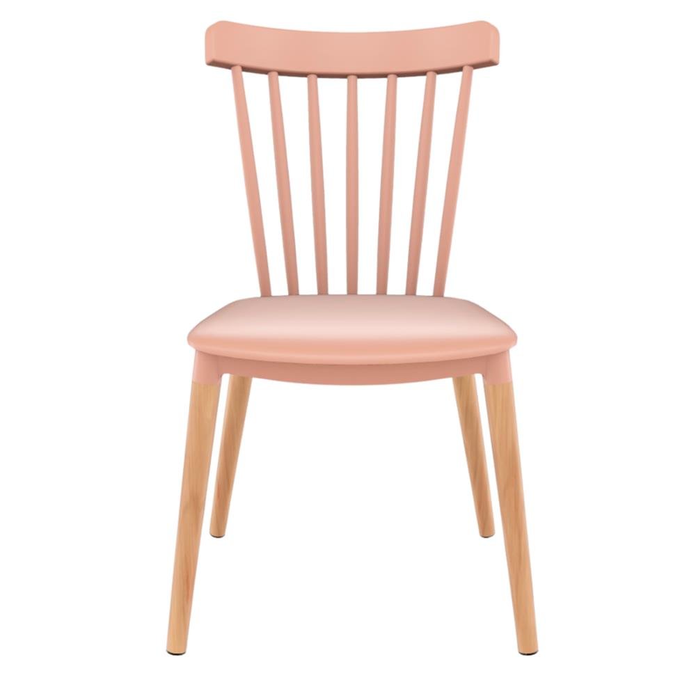 Cadeira Windsor polipropileno Rosa