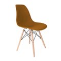 Cadeira Eames polipropileno Terracota Dsw