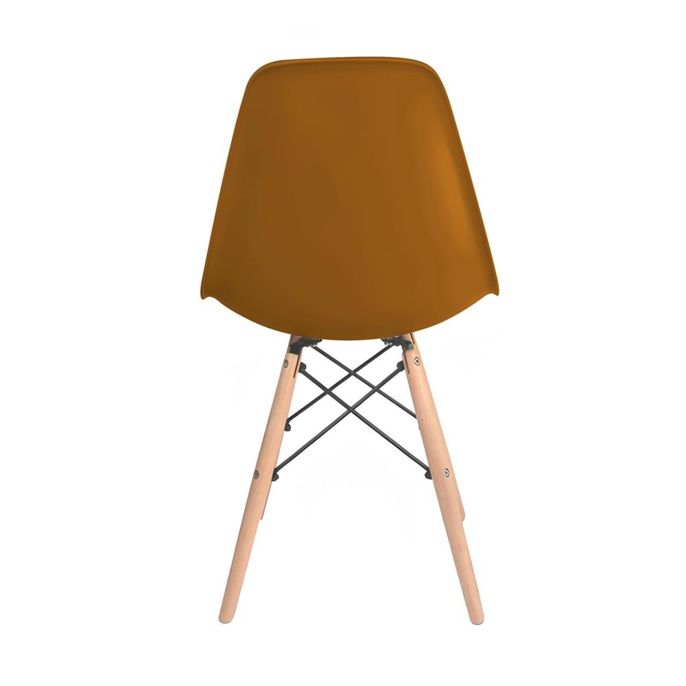 Cadeira Eames polipropileno Terracota Dsw