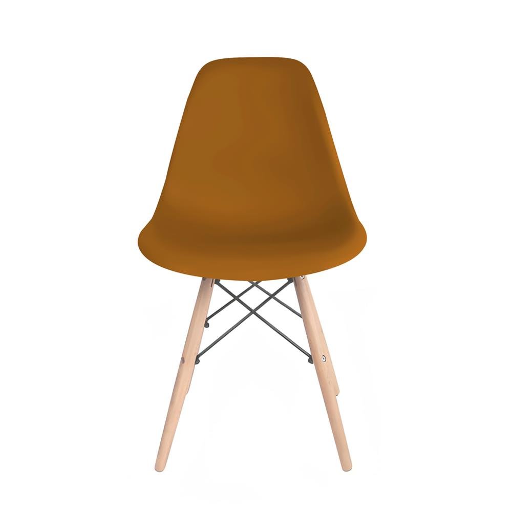 Cadeira Eames polipropileno Terracota Dsw