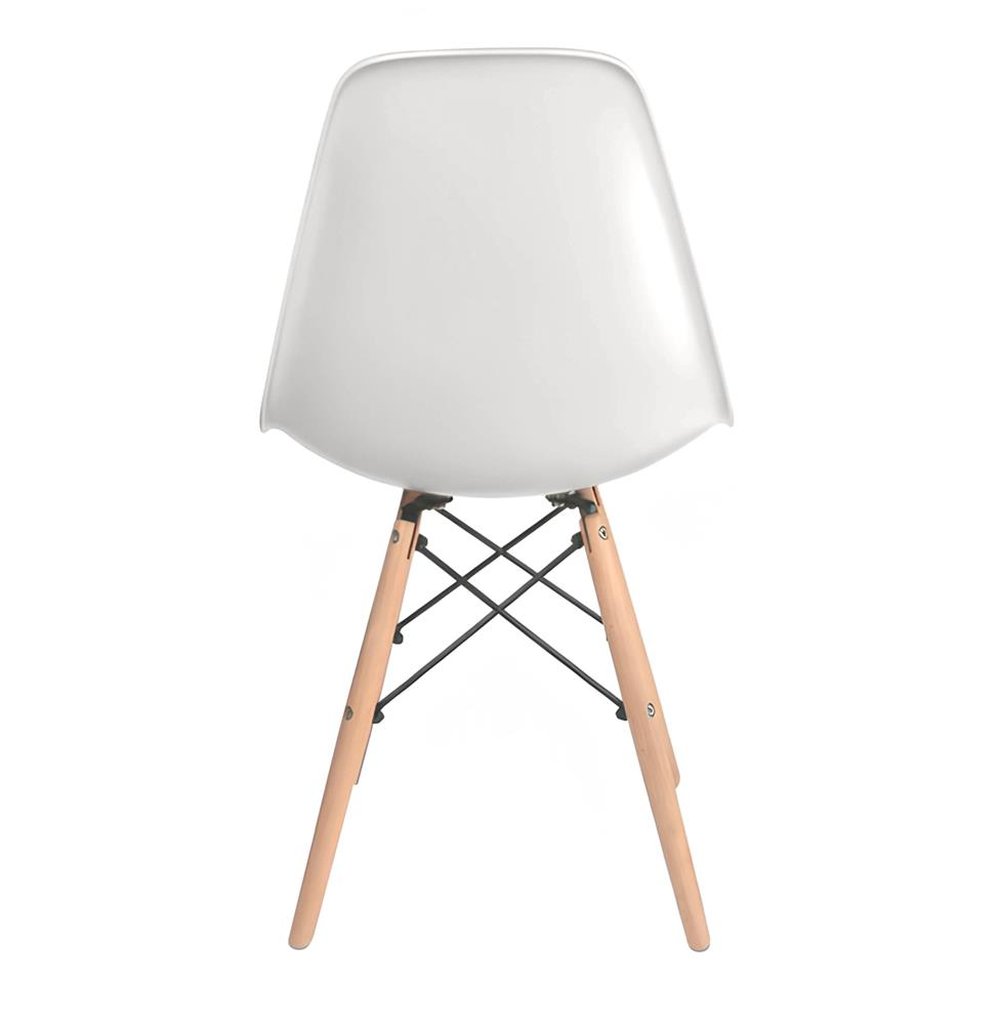 Cadeira Eames polipropileno Branca Dsw
