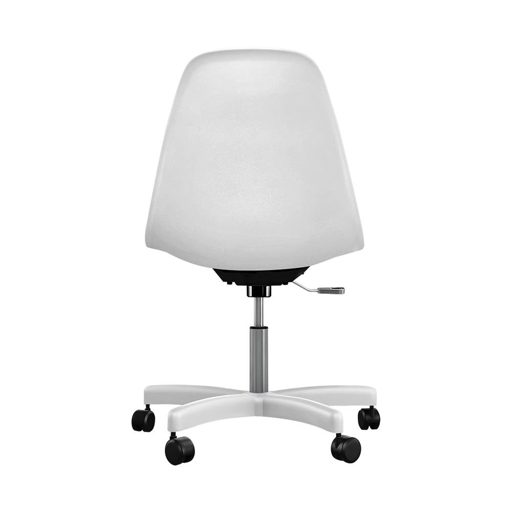 Cadeira Eames polipropileno Branco Office Colors