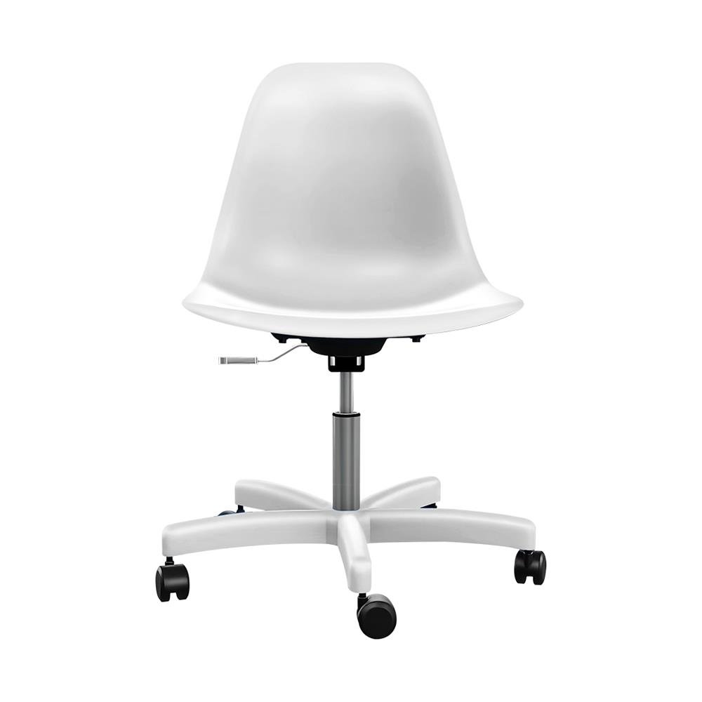 Cadeira Eames polipropileno Branco Office Colors