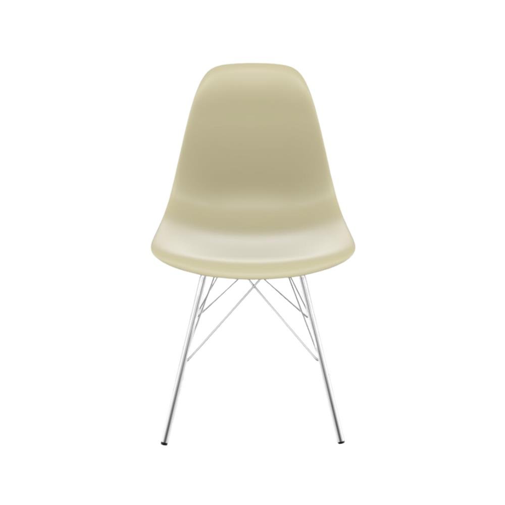 Cadeira Eames polipropileno Fendi Tower Cromado