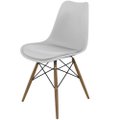 Cadeira Saarinen polipropileno Branca Dsw