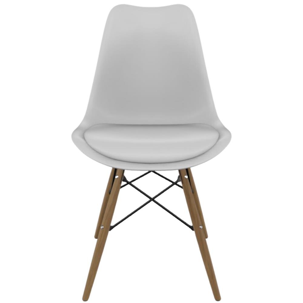 Cadeira Saarinen polipropileno Branca Dsw