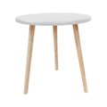 Mesa Copacabana Branca 45 centimetros
