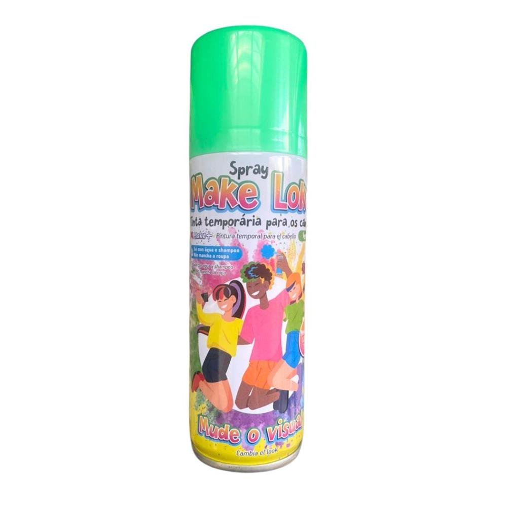 Tinta De Cabelo Spray Make Loko 120Ml Verde 2874