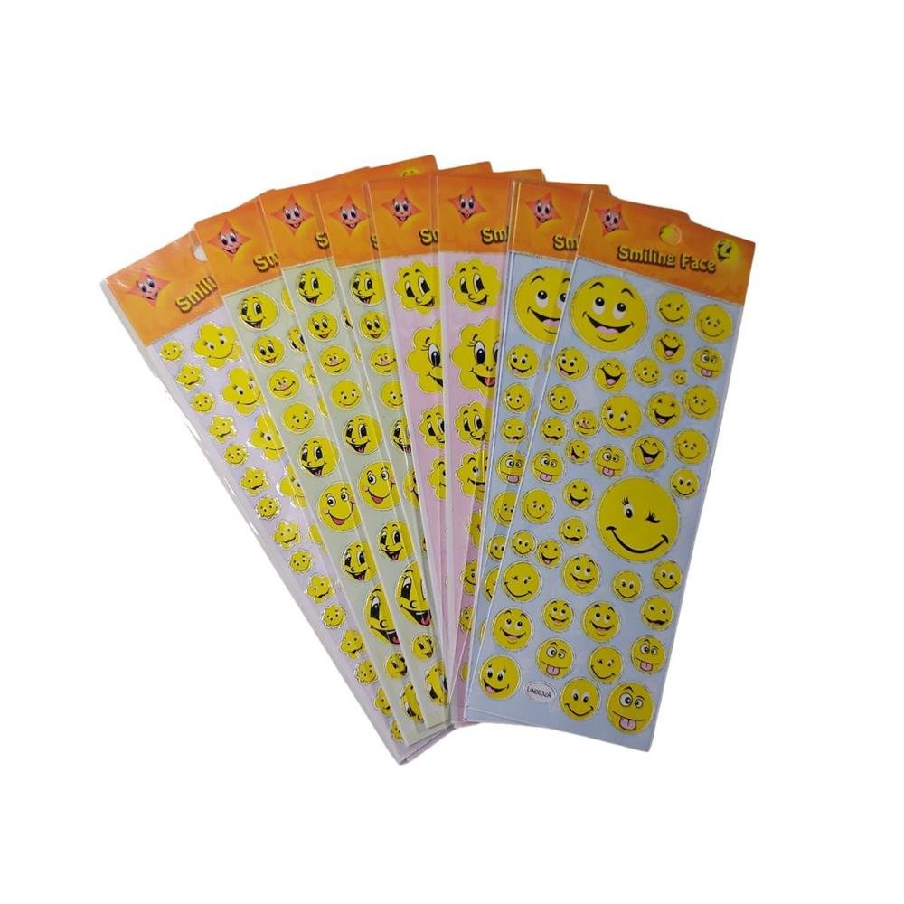 Adesivo Pequeno Emoji C/12