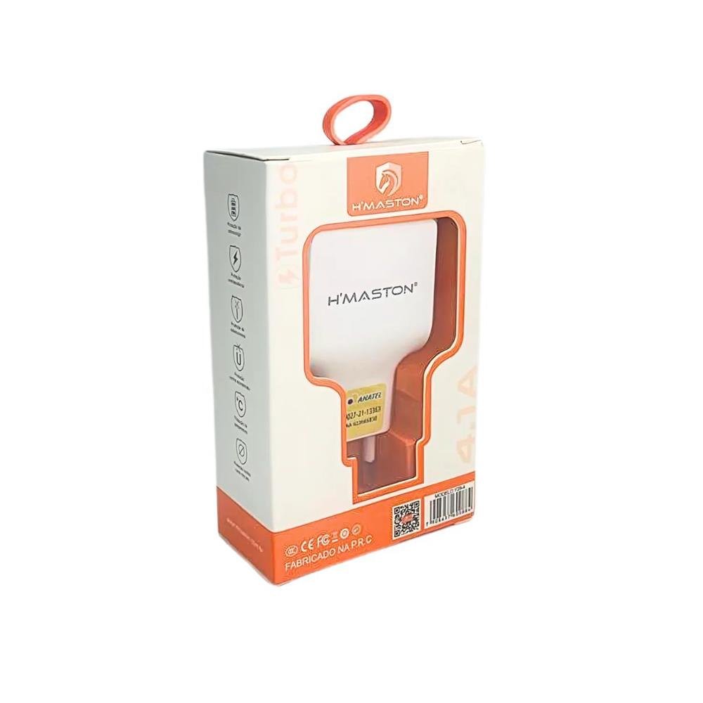 Carregador De Celular Hmaston 4.1A 2 Usb Ref Y29-4
