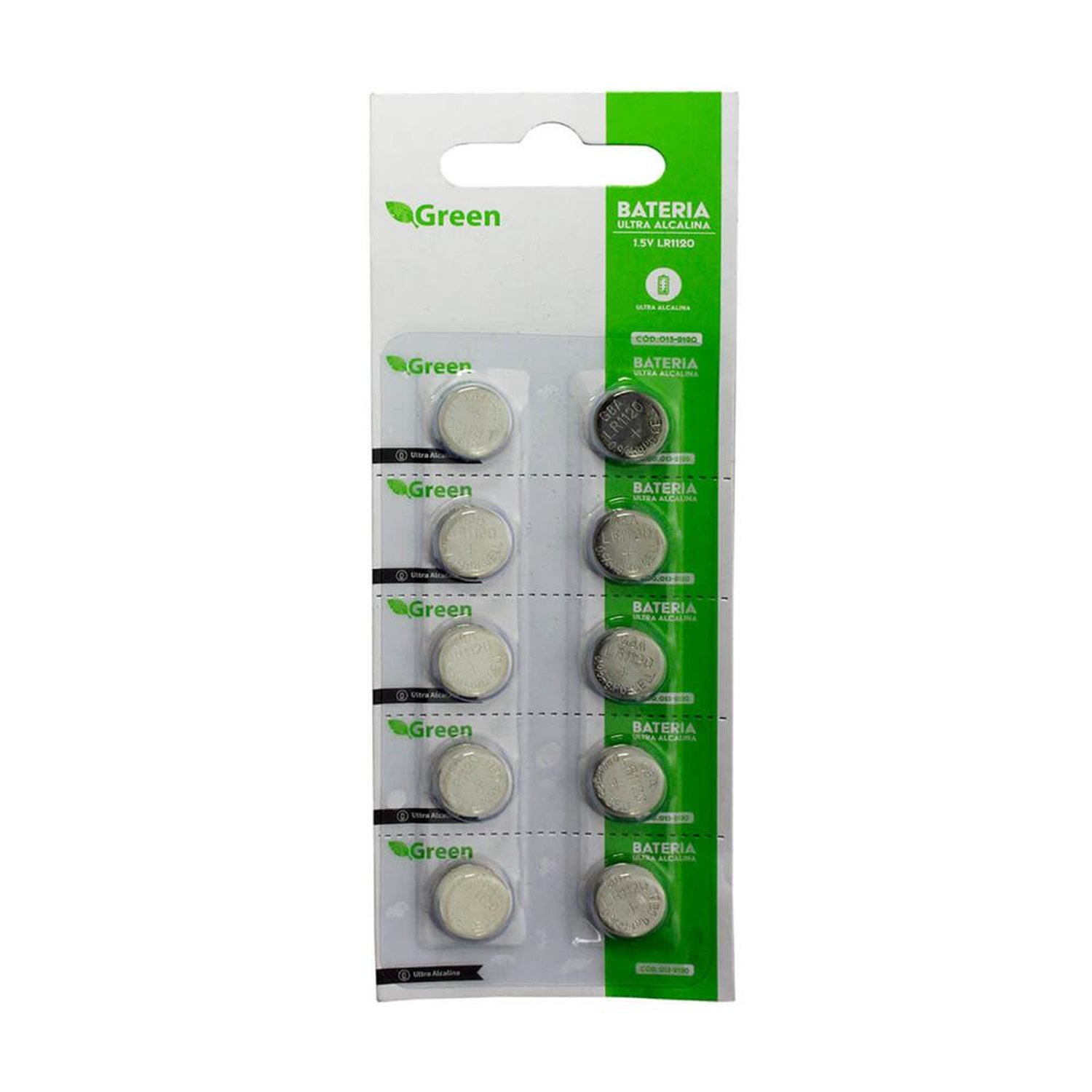 Bateria 1.5V - LR55/L1120/191 Alcalina