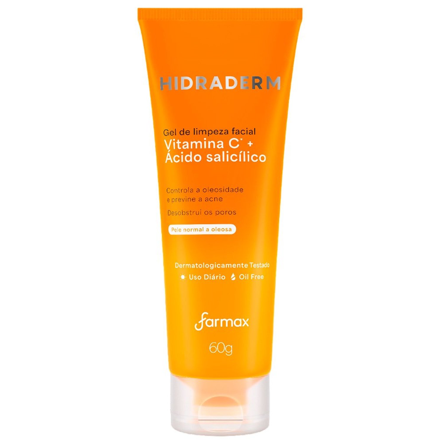 Gel Limpeza Facial Vitamina C Hidraderm 60 Gramas