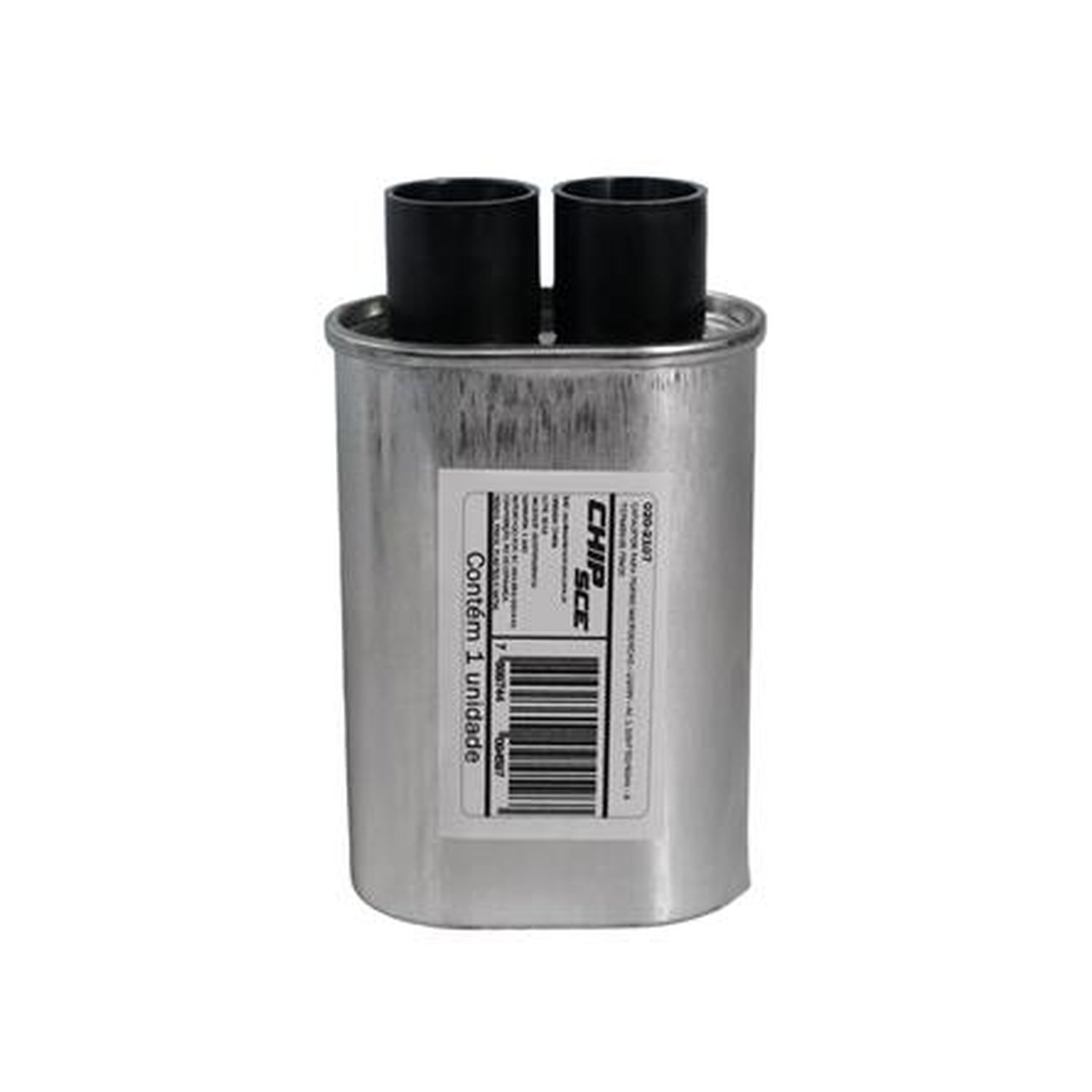 Capacitor Para Forno Microondas - 2100v - Ac 1.10uf 50/60hz - 3 Terminais Finos