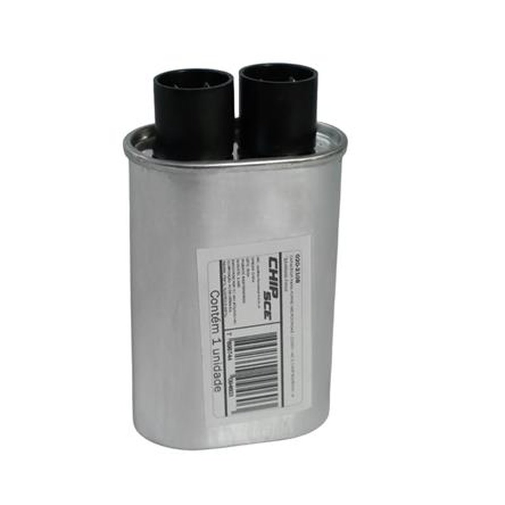 Capacitor Para Forno Microondas - 2100v - Ac 1.14uf 50/60hz - 3 Terminais Finos
