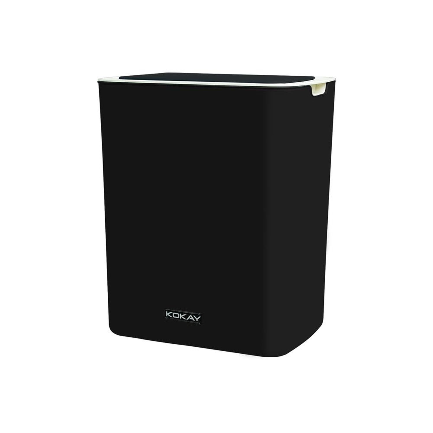 Lixeira Inteligente Automatica C/ Sensor De Aproximacao - 14 Litros PiLHa AA - Preta