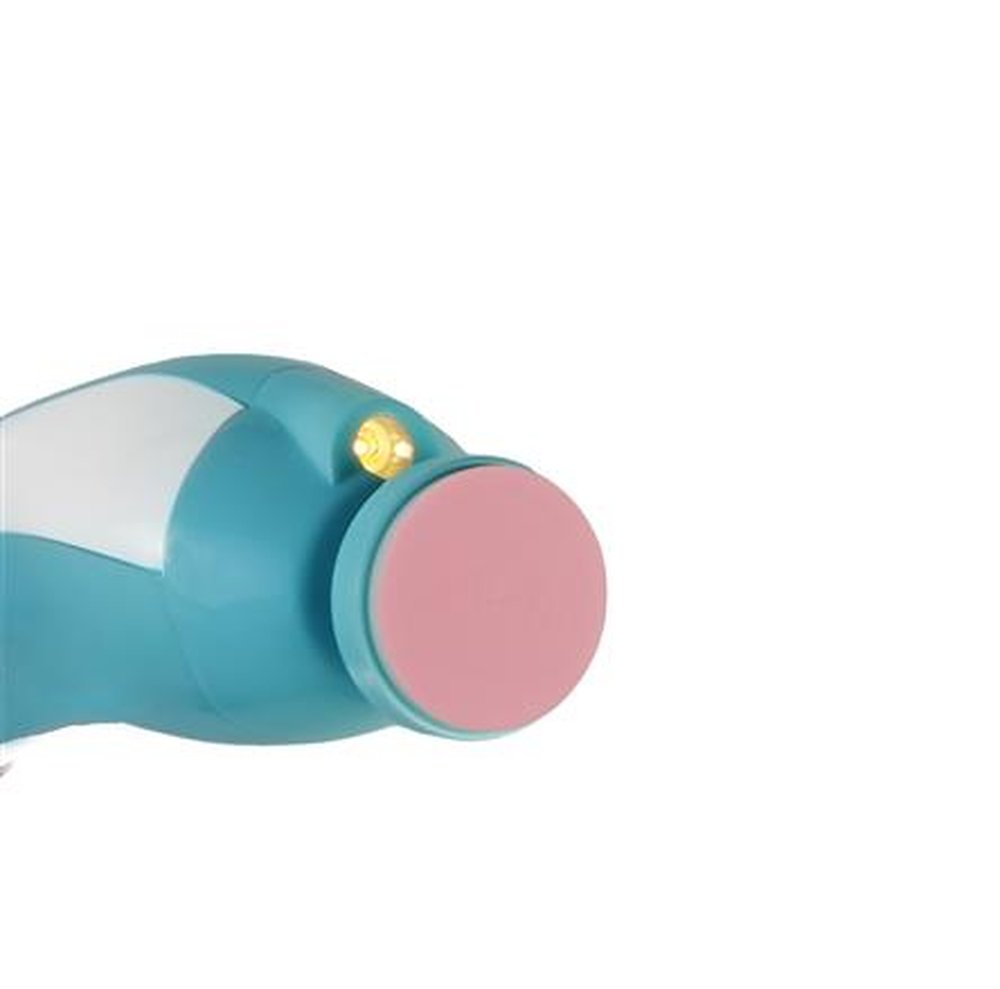 Kit Cortador Aparador De Unha Eletrico Para Bebe E Crianca - C/ 6 Refis - Azul