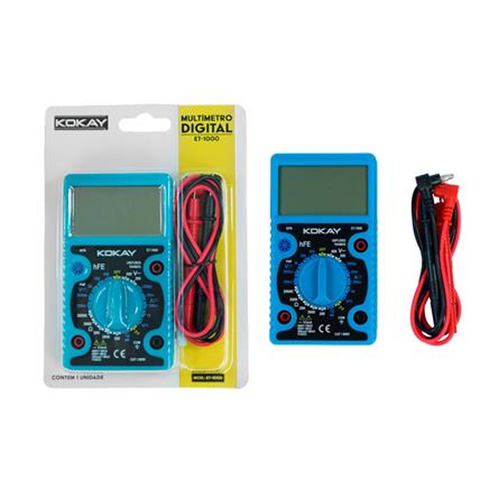 MUltimetro Digital Portatil Et-1000