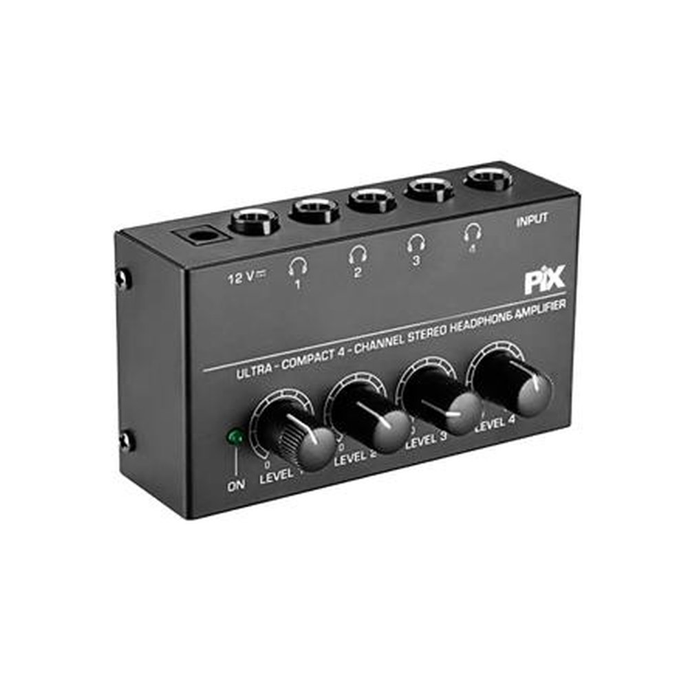 Amplificador De Fone De Ouvido 4 Canais