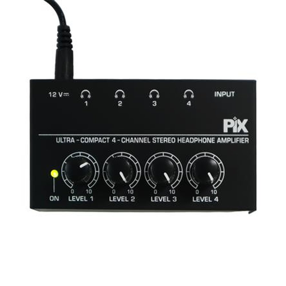 Amplificador De Fone De Ouvido 4 Canais