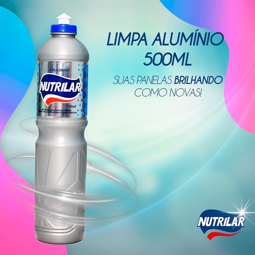Limpa Alumínio Nutrilar 24x500ml