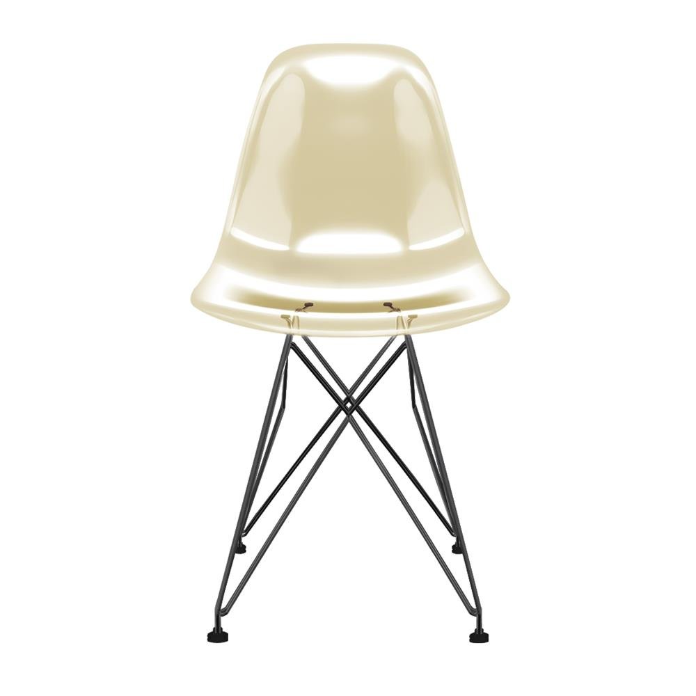 Cadeira Eames Policarbonato Ambar Eiffel Preto