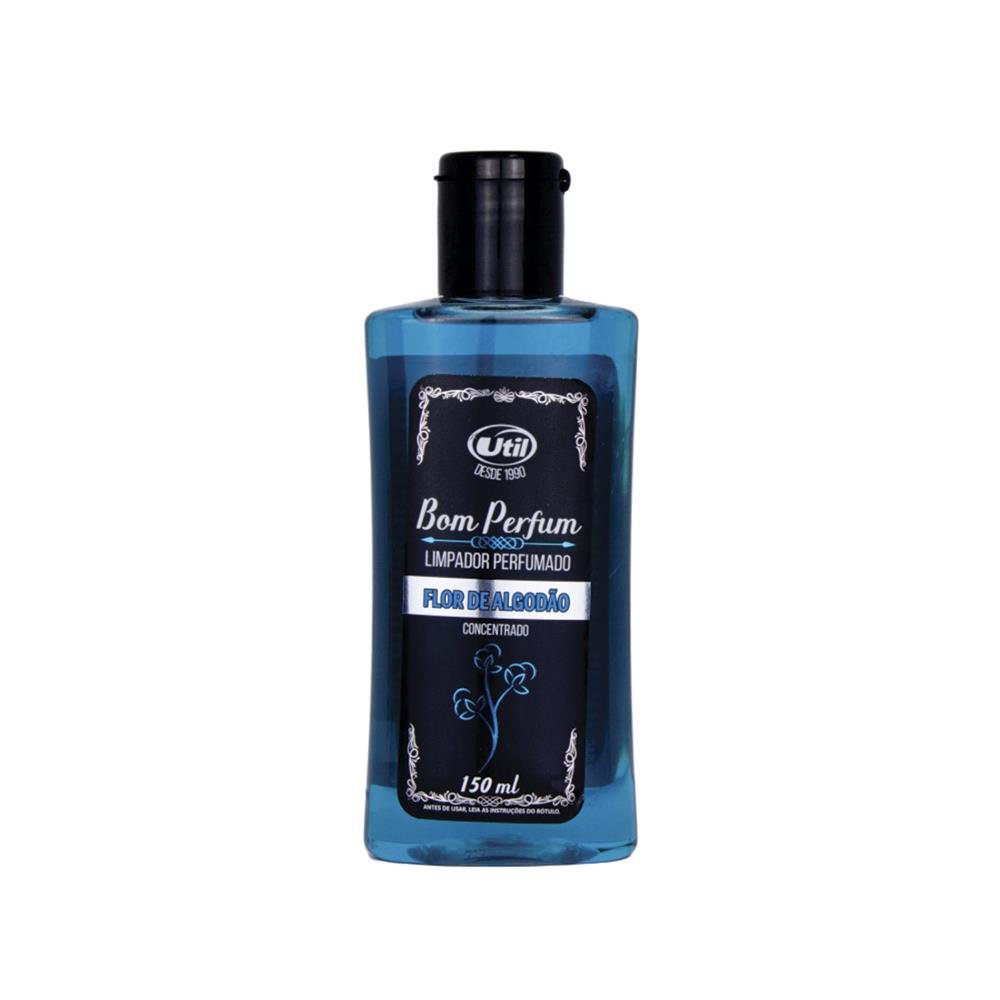 Limpador Perfumado Concentrado Util 150ml Flor De Algodão