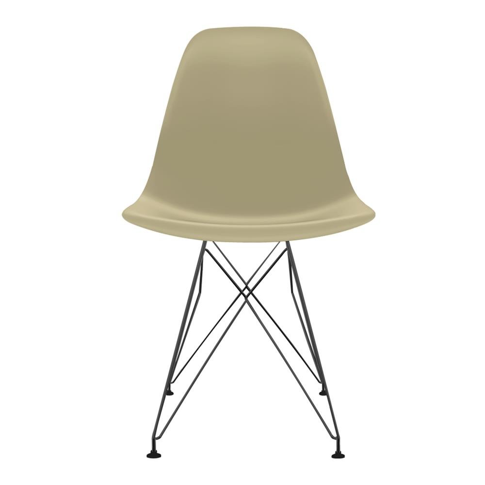 Cadeira Eames polipropileno Fendi Eiffel Preto