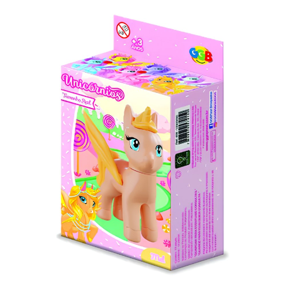 Kit Bonecos De Unicornio 12 Peças Ggb 409