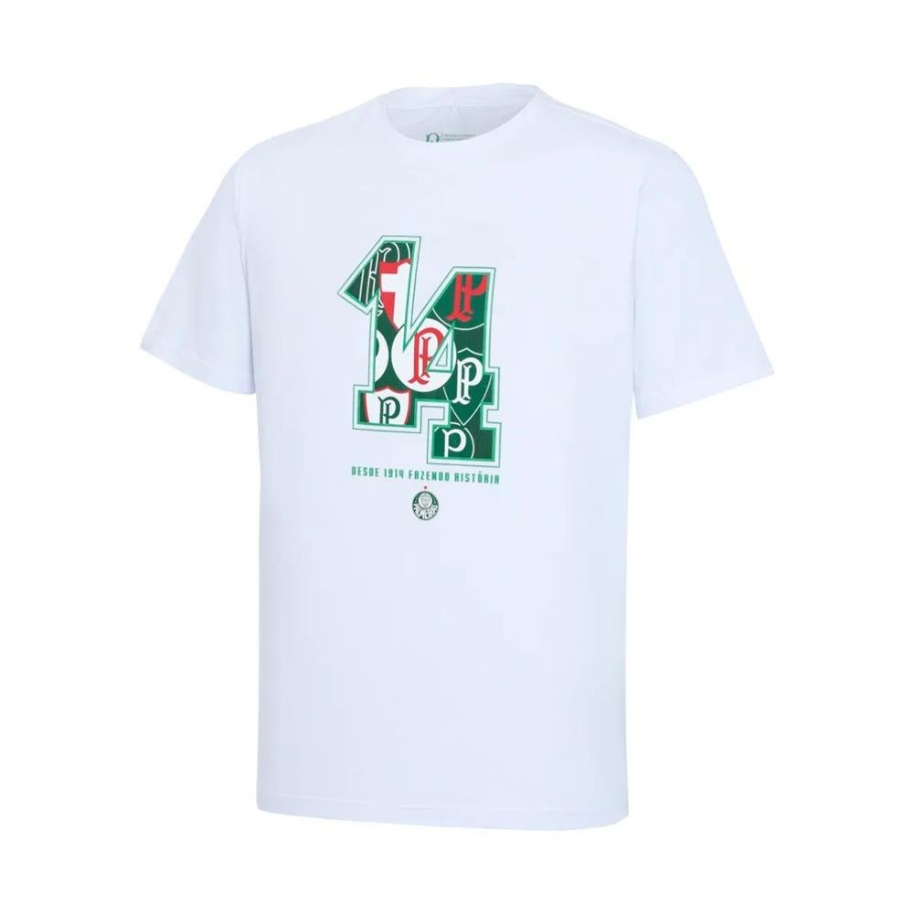 Camisa Palmeiras Masculina History Branca M 9924119