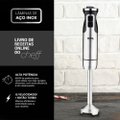 Mixer EOS Inox Preto 850W 12 Velocidades Turbo EMX04 127V