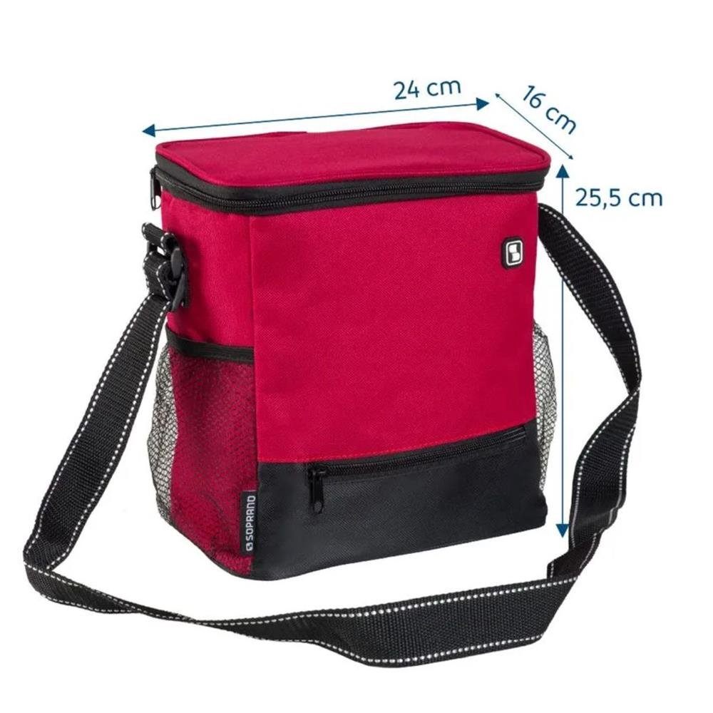 Bolsa Térmica Tropical 7,5L - Soprano Vermelho