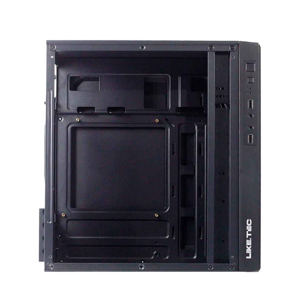 Gabinete Gamer Liketec Prime, Mid Tower, RGB, M-ATX e MINI-ITX, Lateral em Acrílico, 1x Cooler Fan, Preto - LC-MT-PRIME-2036