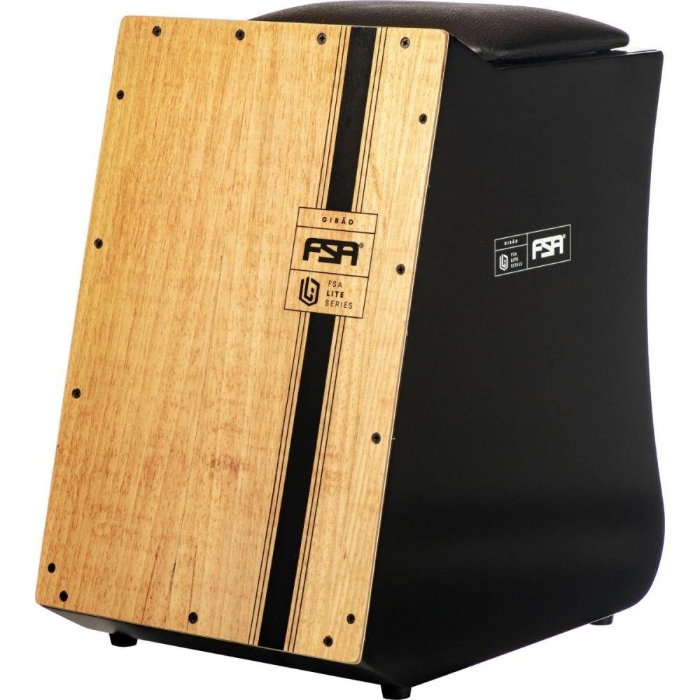 Cajon FSA Lite Gibão LTG-01 Preto Un.Venda: PC/1