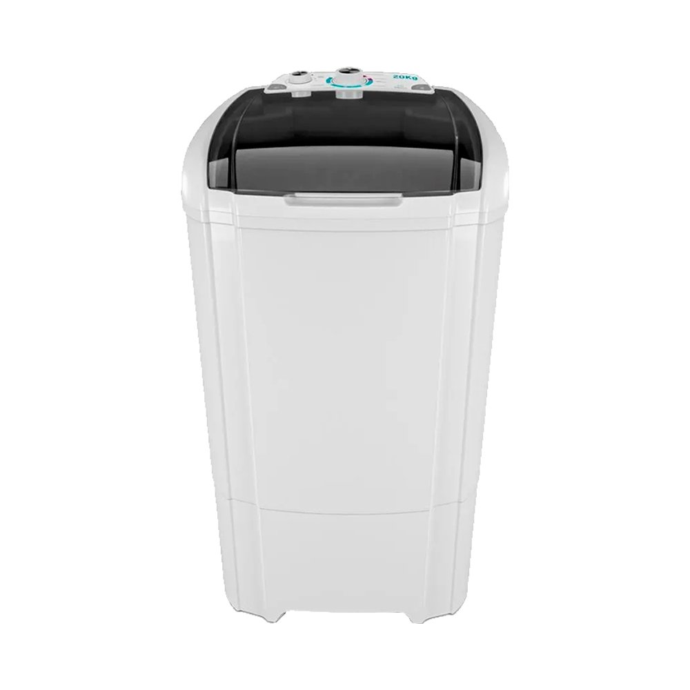 Tanquinho/Máquina de Lavar Roupas Semi-Automática Britânia 20,6Kg BLR04 - Branco/Cinza, 220V