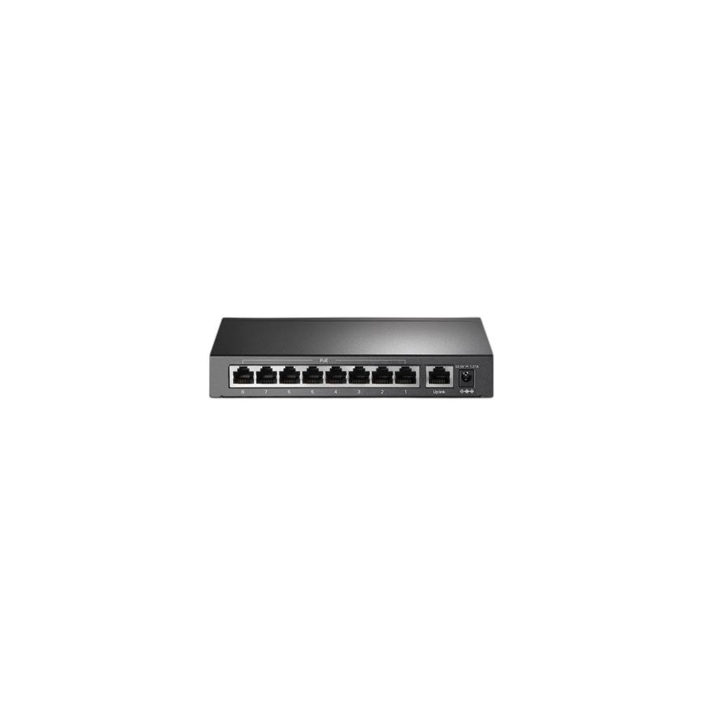 Switch 9 portas TP-Link, 8 Portas PoE+, Fast Ethernet, 10/100mbps, TL-SF1009P
