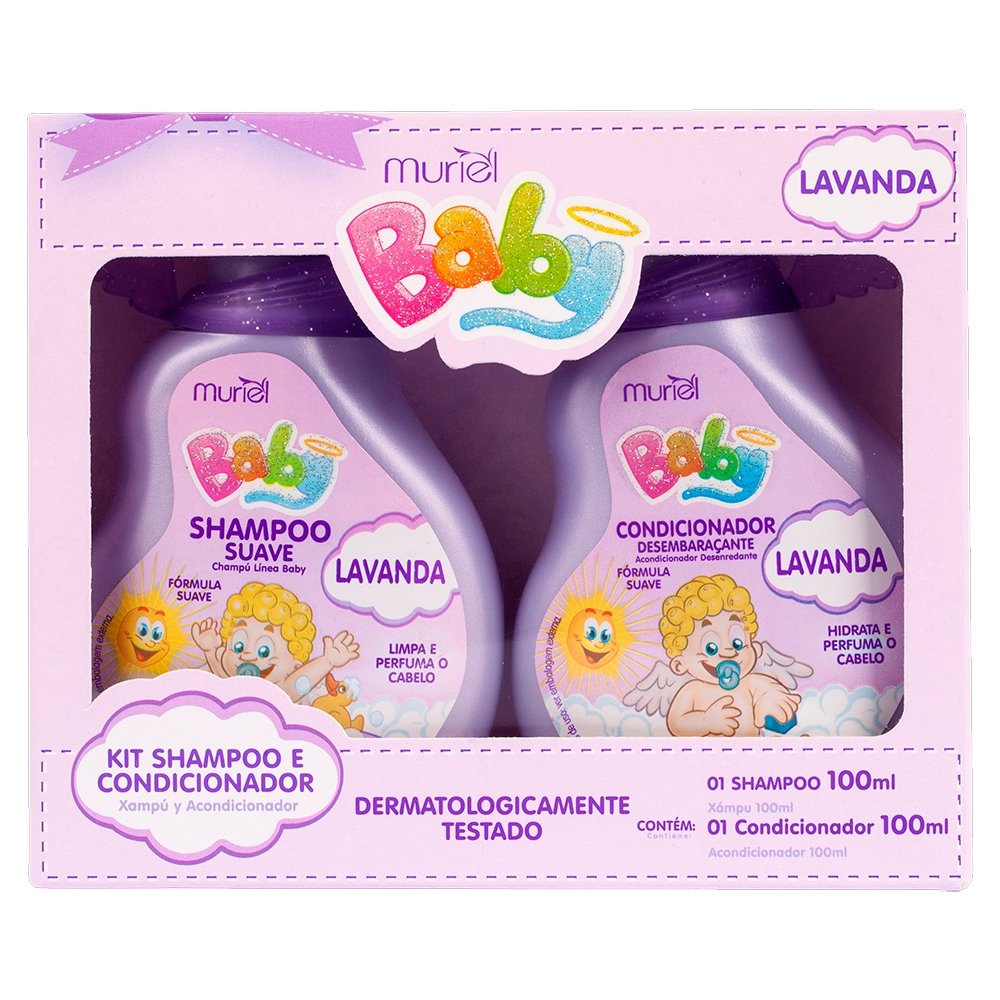 Shampoo + Condicionador Muriel Baby Lavanda 100ml