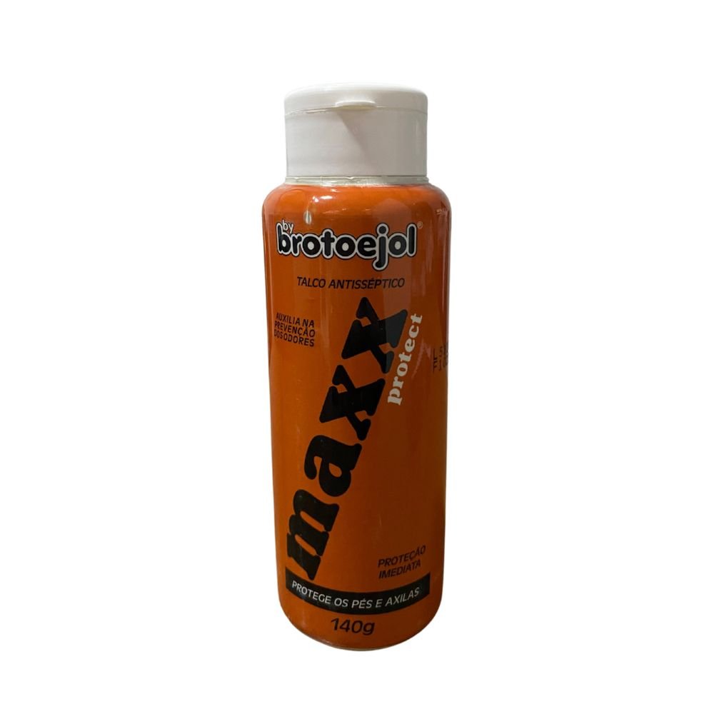 Talco Maxx Protect Tradicional Laranja 140 gramas