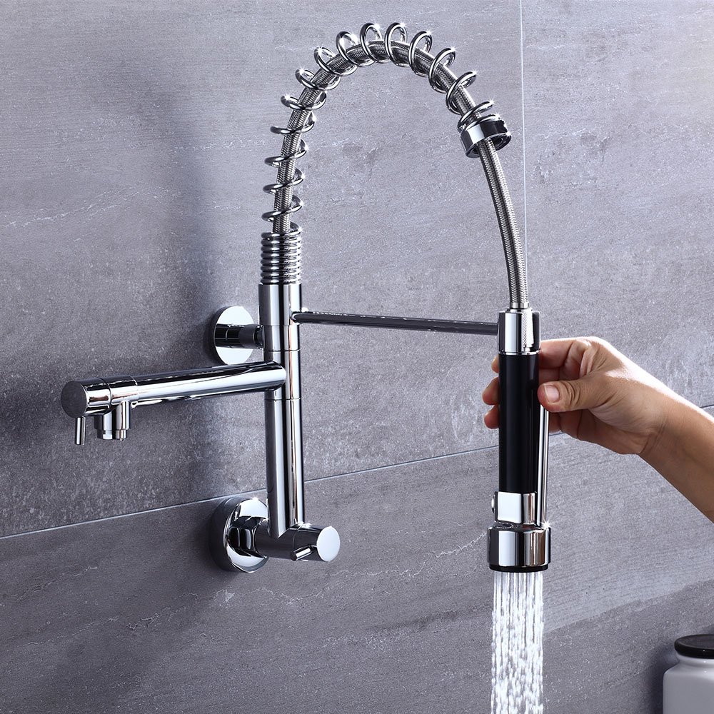 Cuba Pia Para Cozinha Aço Inox 304 Cg304-C02 E Torneira Gourmet 40Cm Cromada De Parede Tg40c-Pl Belcca-Kit