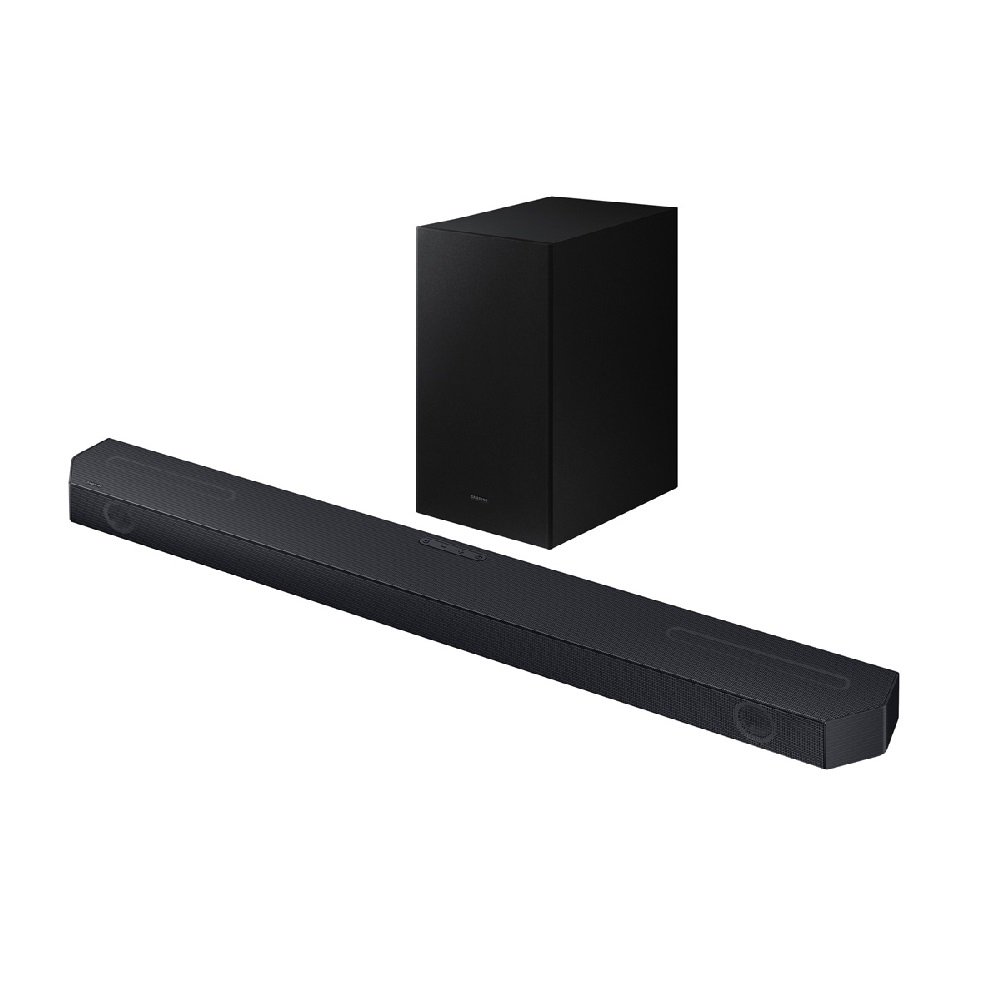 Soundbar Samsung HW-Q600C com 3.1.2 canais, Bluetooth, Subwoofer sem fio, Dolby Atmos e Acoustic Beam