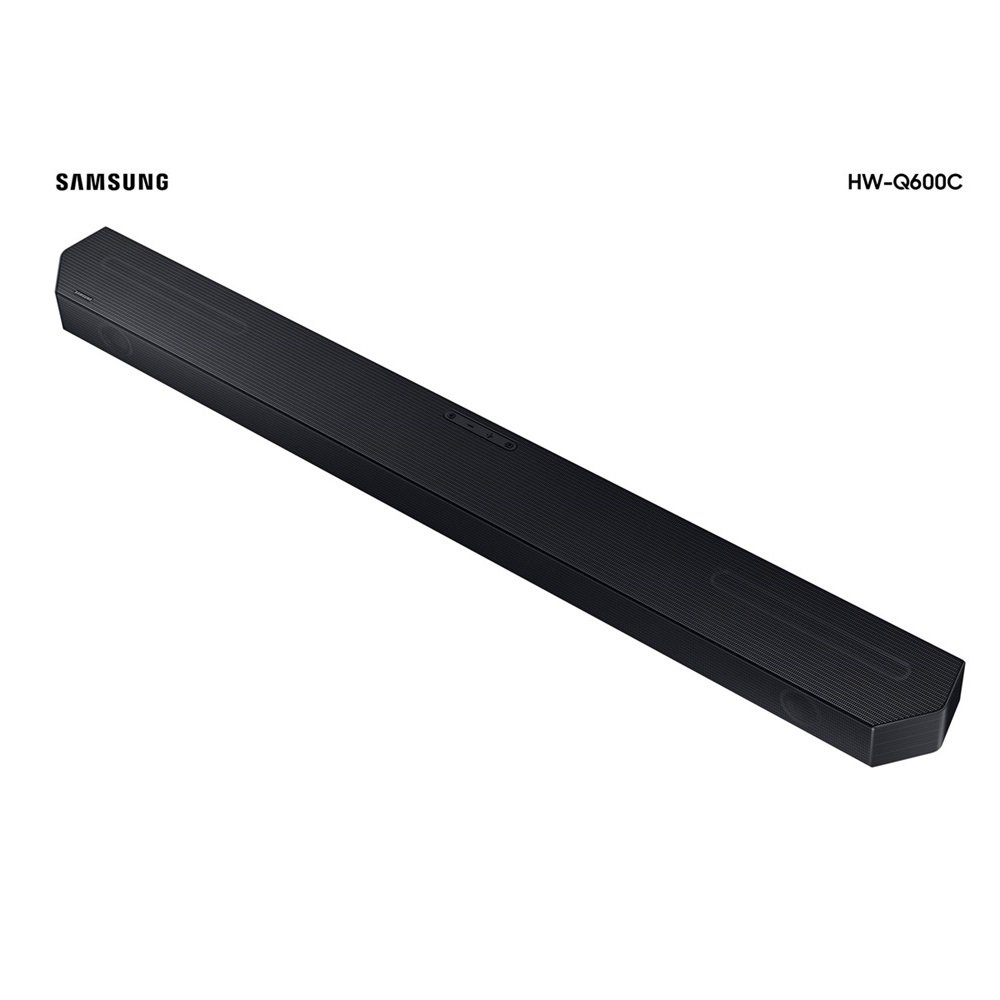Soundbar Samsung HW-Q600C com 3.1.2 canais, Bluetooth, Subwoofer sem fio, Dolby Atmos e Acoustic Beam