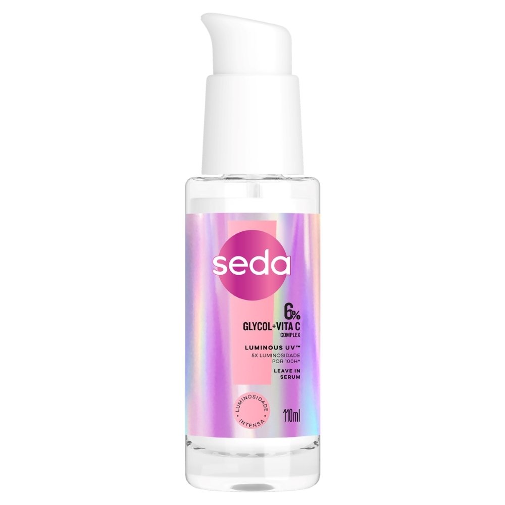 Creme Leave In Serúm Seda Luminous UV Pump 110ml