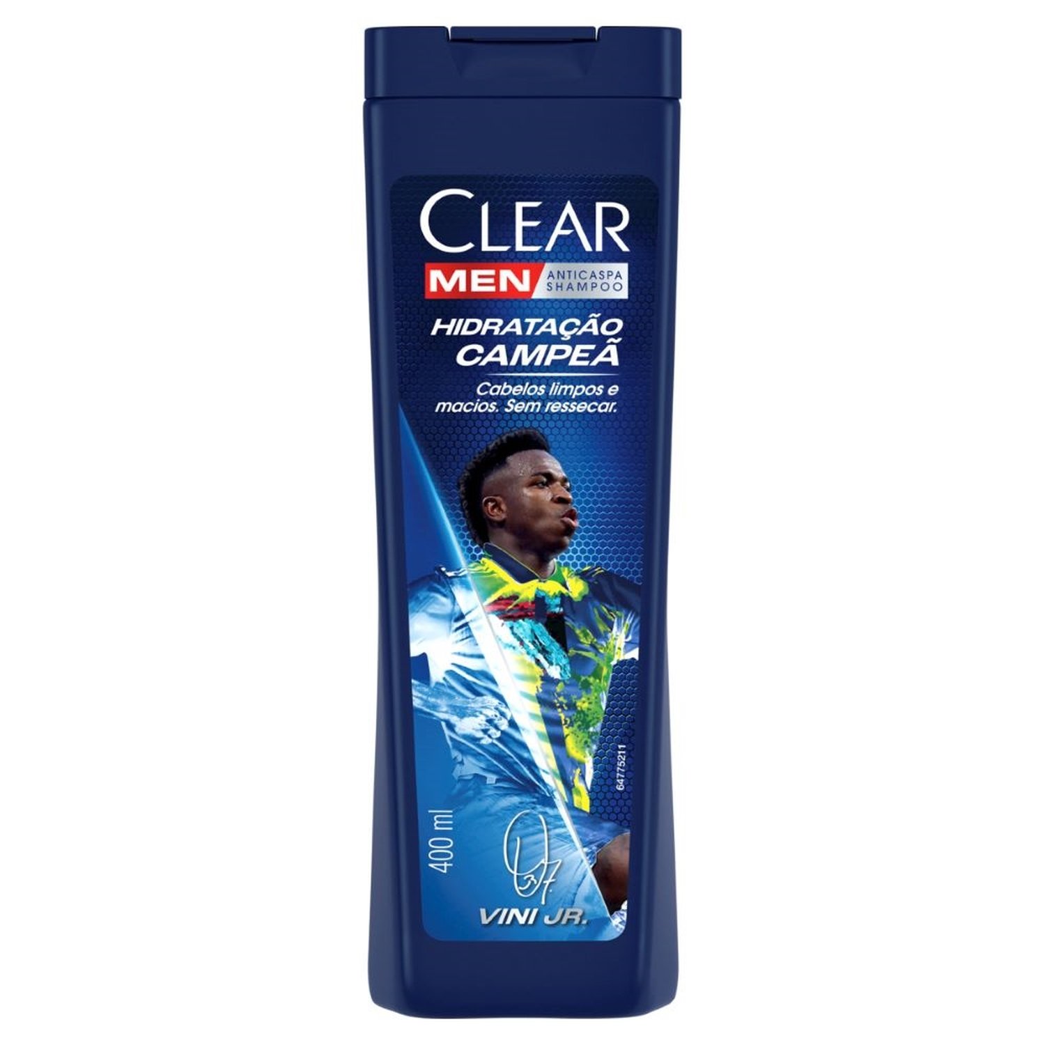 Shampoo Clear Anti-Caspa Men Hidratação Campeã 400ml