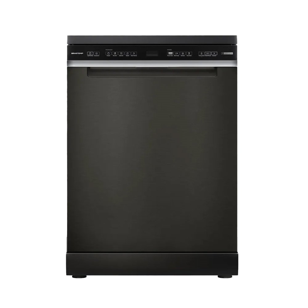 Lava-Louças 15 Serviços Brastemp BLF62AP - 5 Programações, Preto